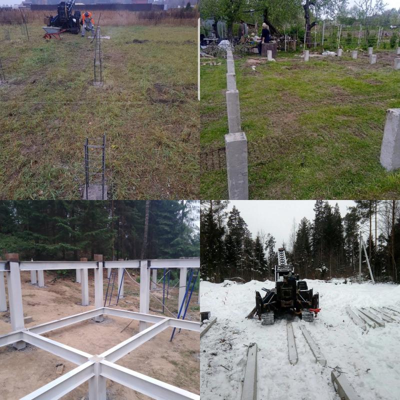 Забивные ЖБ сваи