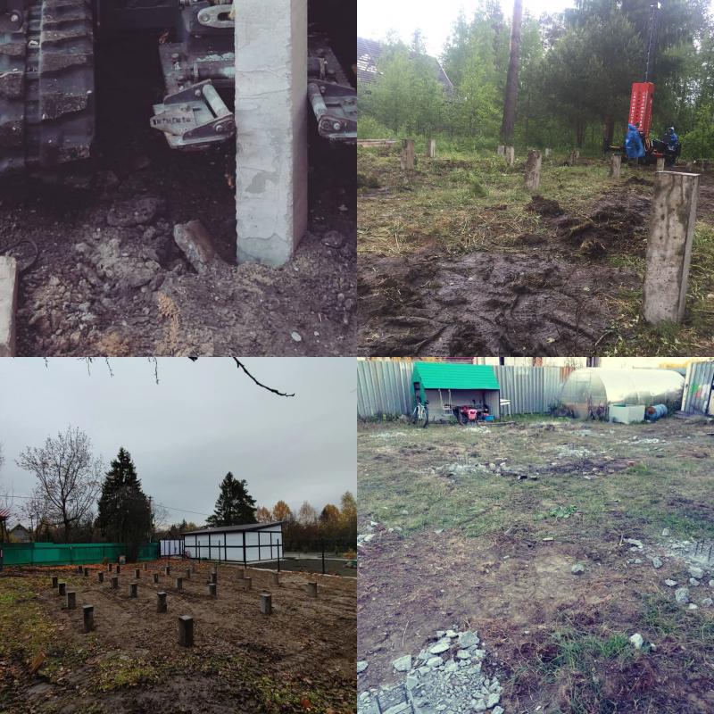 Забивные ЖБ сваи